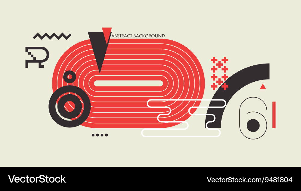 Geometric Pattern Background Vector Image