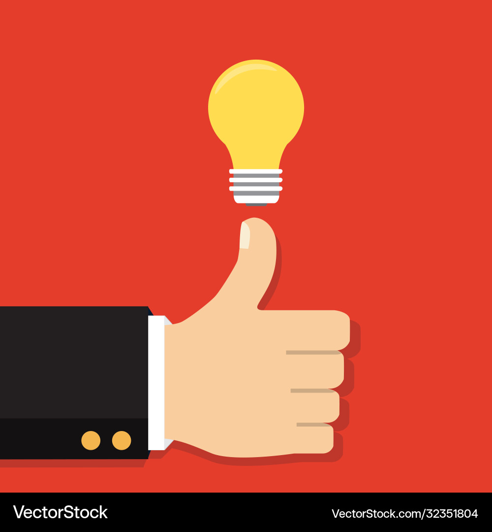 In flat design isolated on background pointing In flat design isolated on background pointing vector image