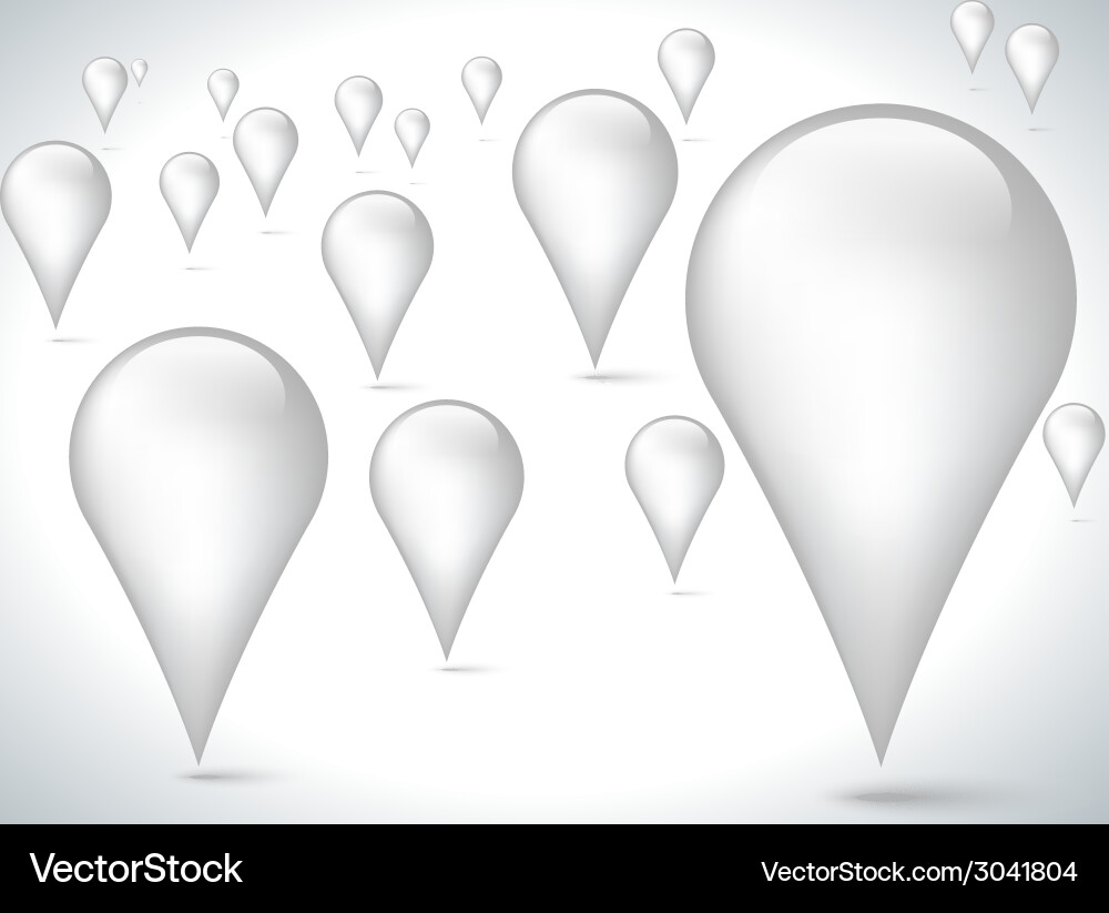 Modern Pointer Icons vector image