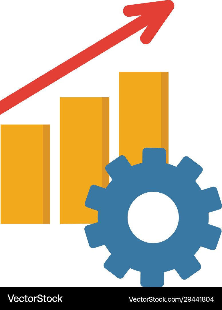 Productivity icon simple element from project Productivity icon simple element from project Vector Image