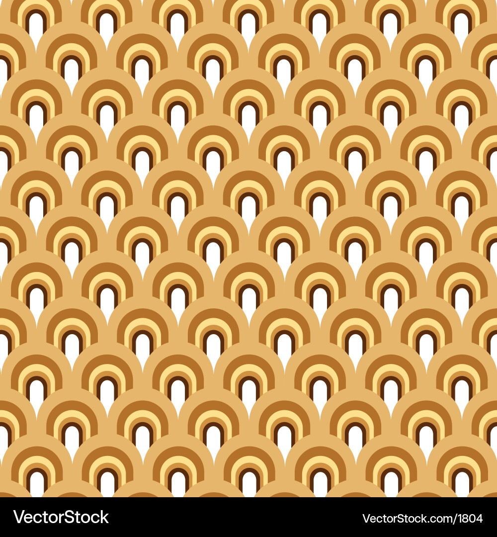 Retro print vector image