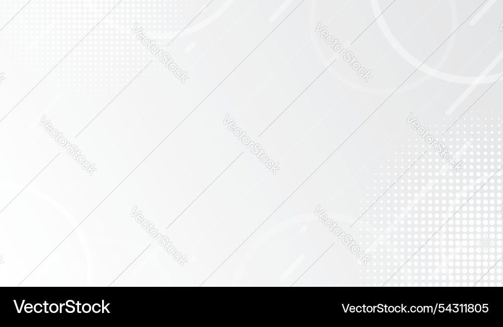 Abstract White Background with Curves vector image