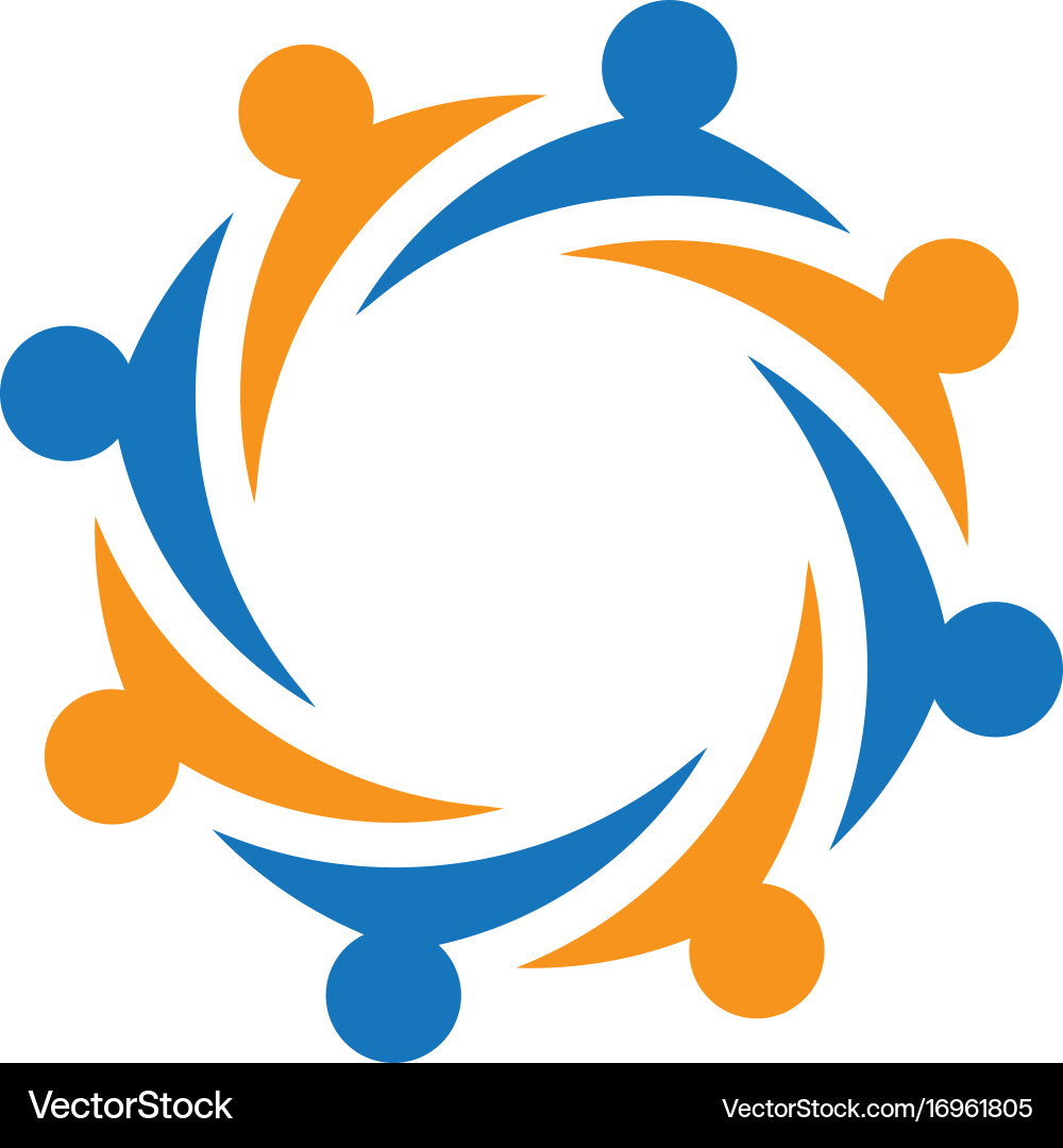 Community network and social icon design template Vector Image