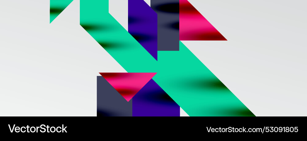 Dynamic lines and triangles Dynamic lines and triangles Vector Image