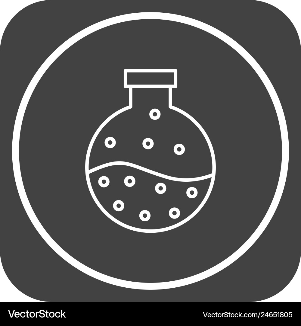 Flask icon Vector Image