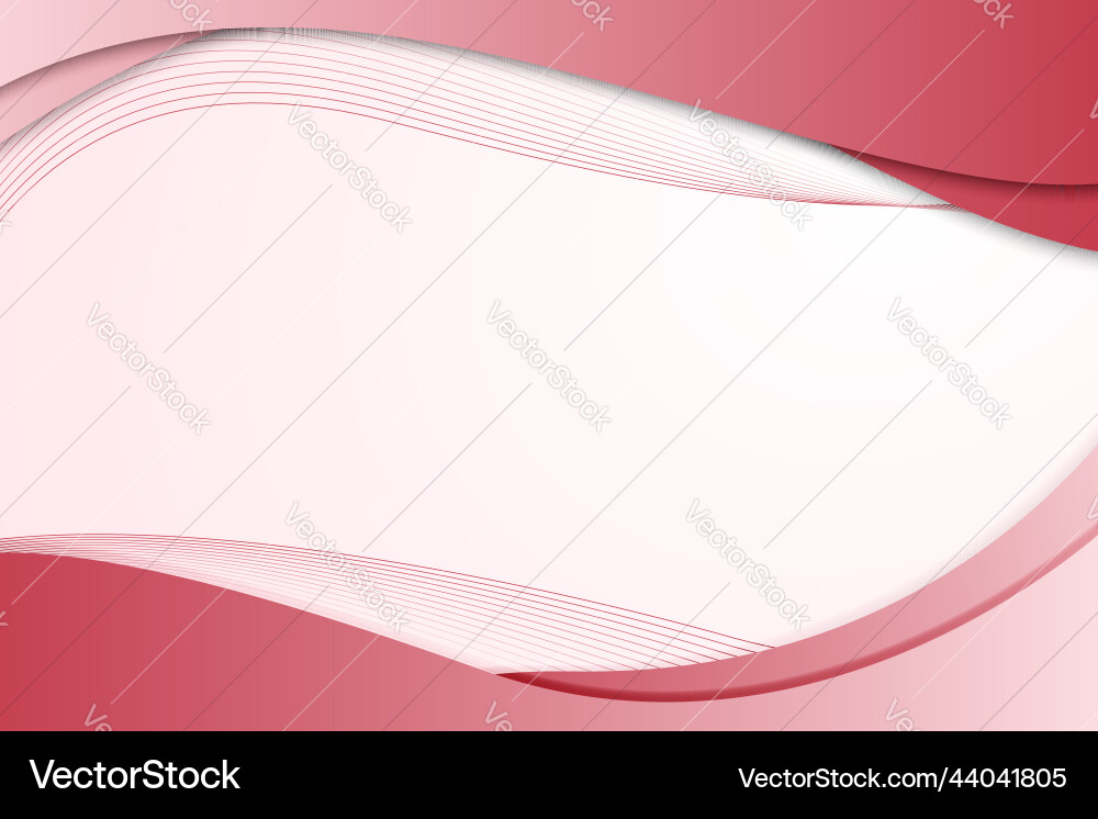 Modern curve frame design for business Vector Image