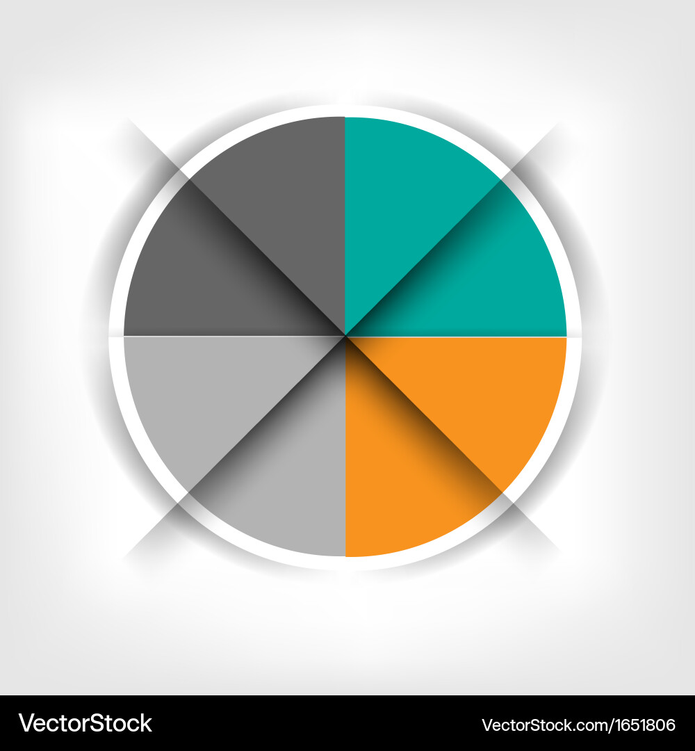 Background with abstract blank for text Vector Image