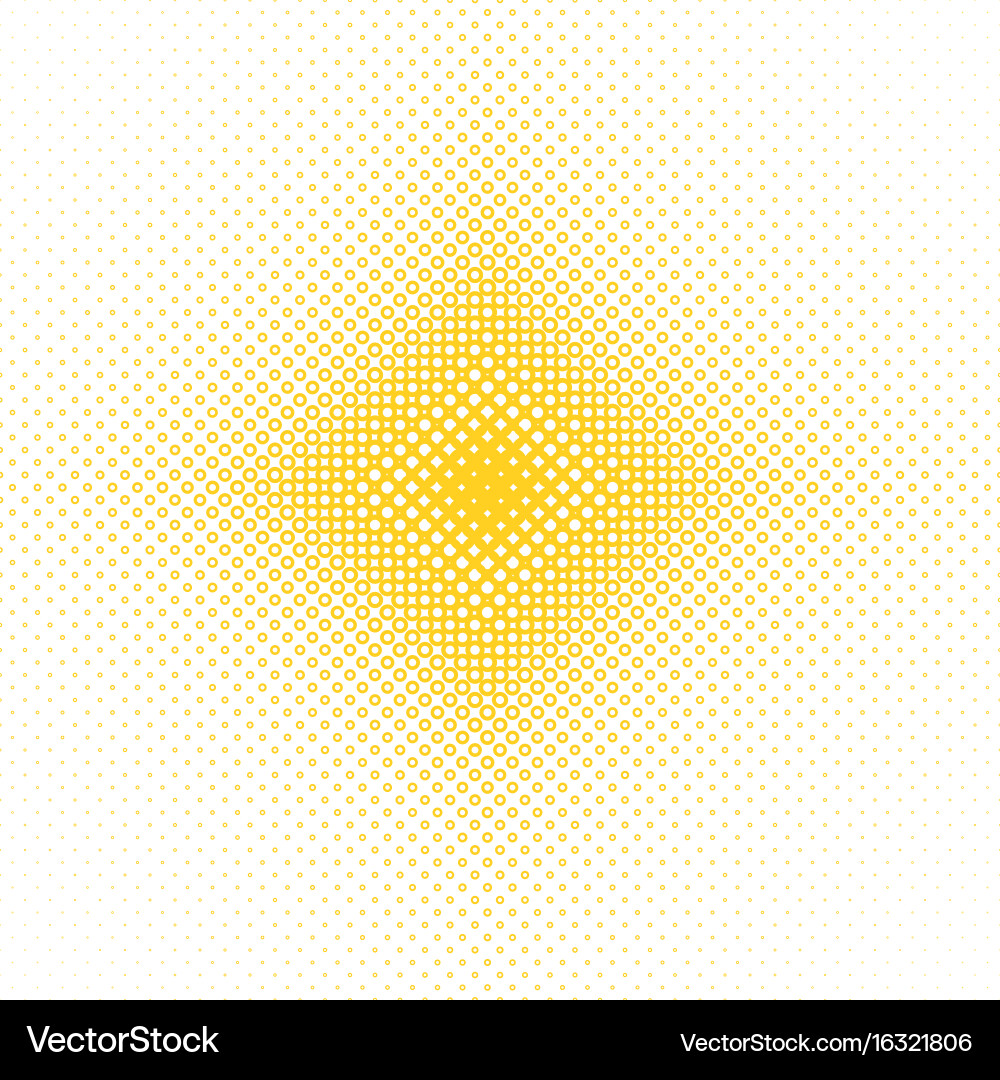 Halftone circle pattern background vector image