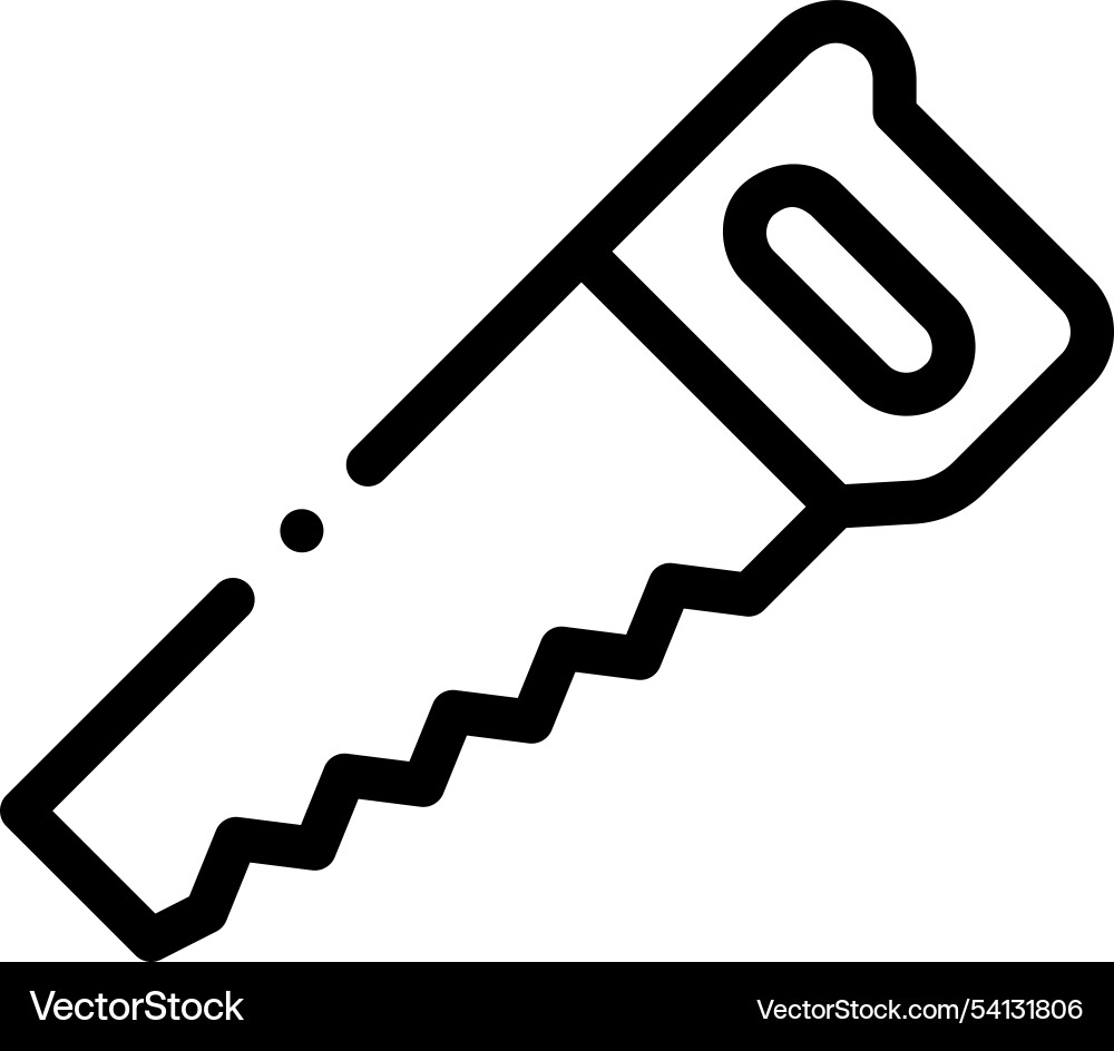Hand signal icon thin linear style design Hand signal icon thin linear style design vector image