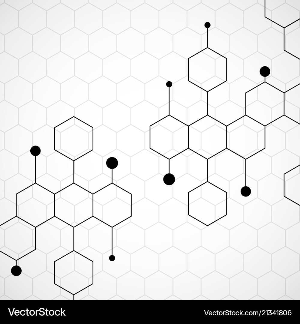 Honeycomb Pattern Background vector image