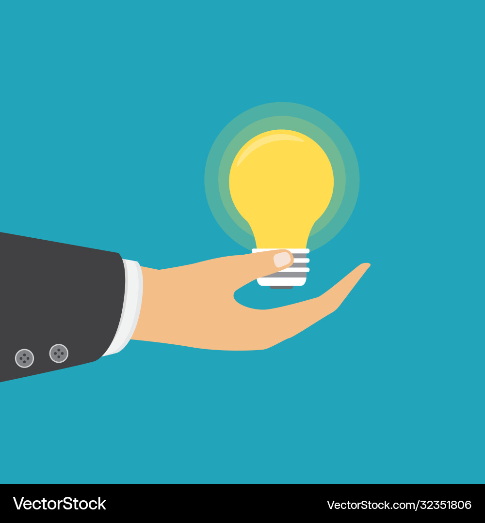 In flat design isolated on background pointing Vector Image