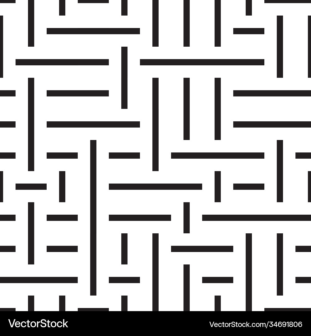 Seamless pattern with horizontal and vertical Seamless pattern with horizontal and vertical vector image