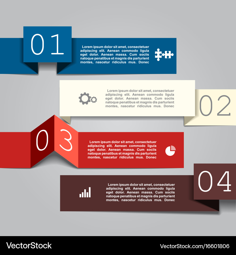 Workflow Diagram Template Vector Image