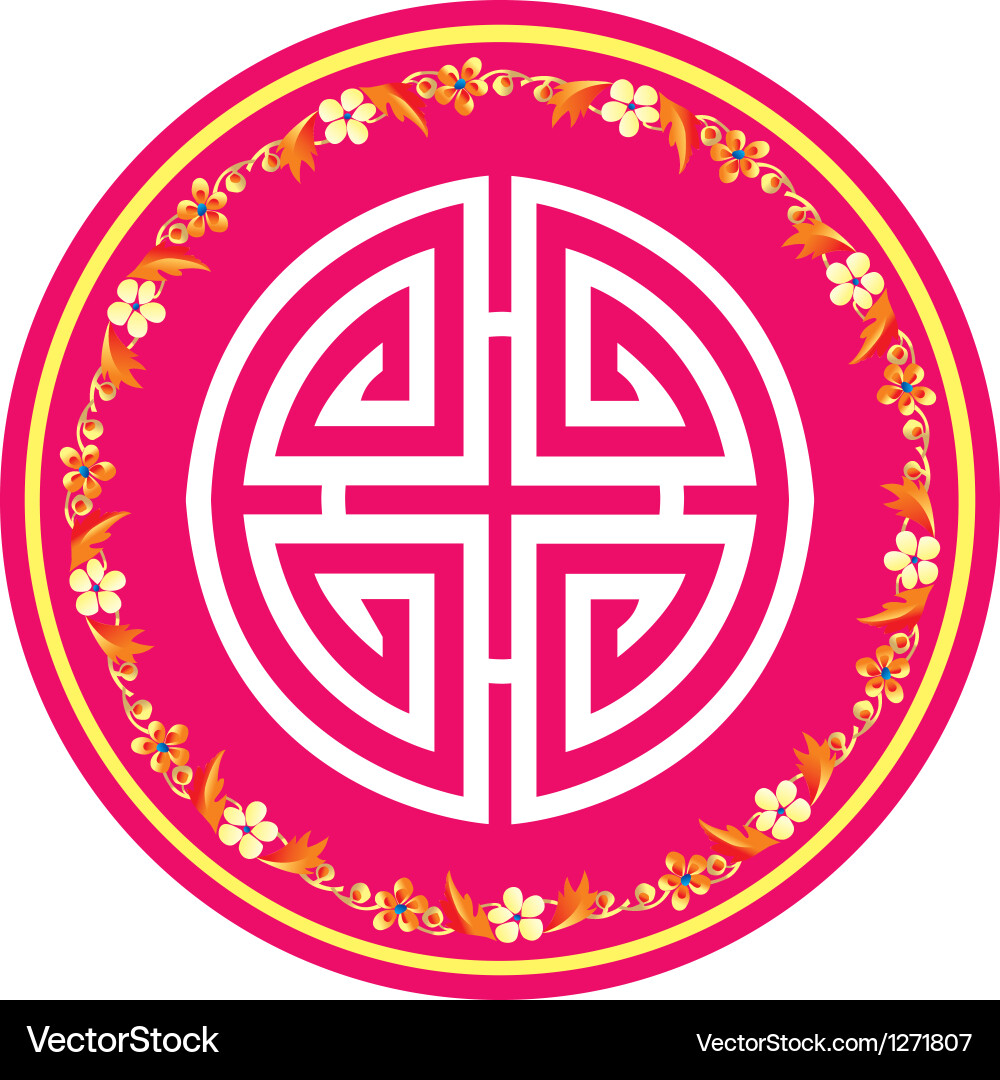 Chinese style patterns Vector Image