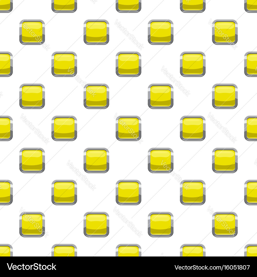 Citron square button pattern vector image
