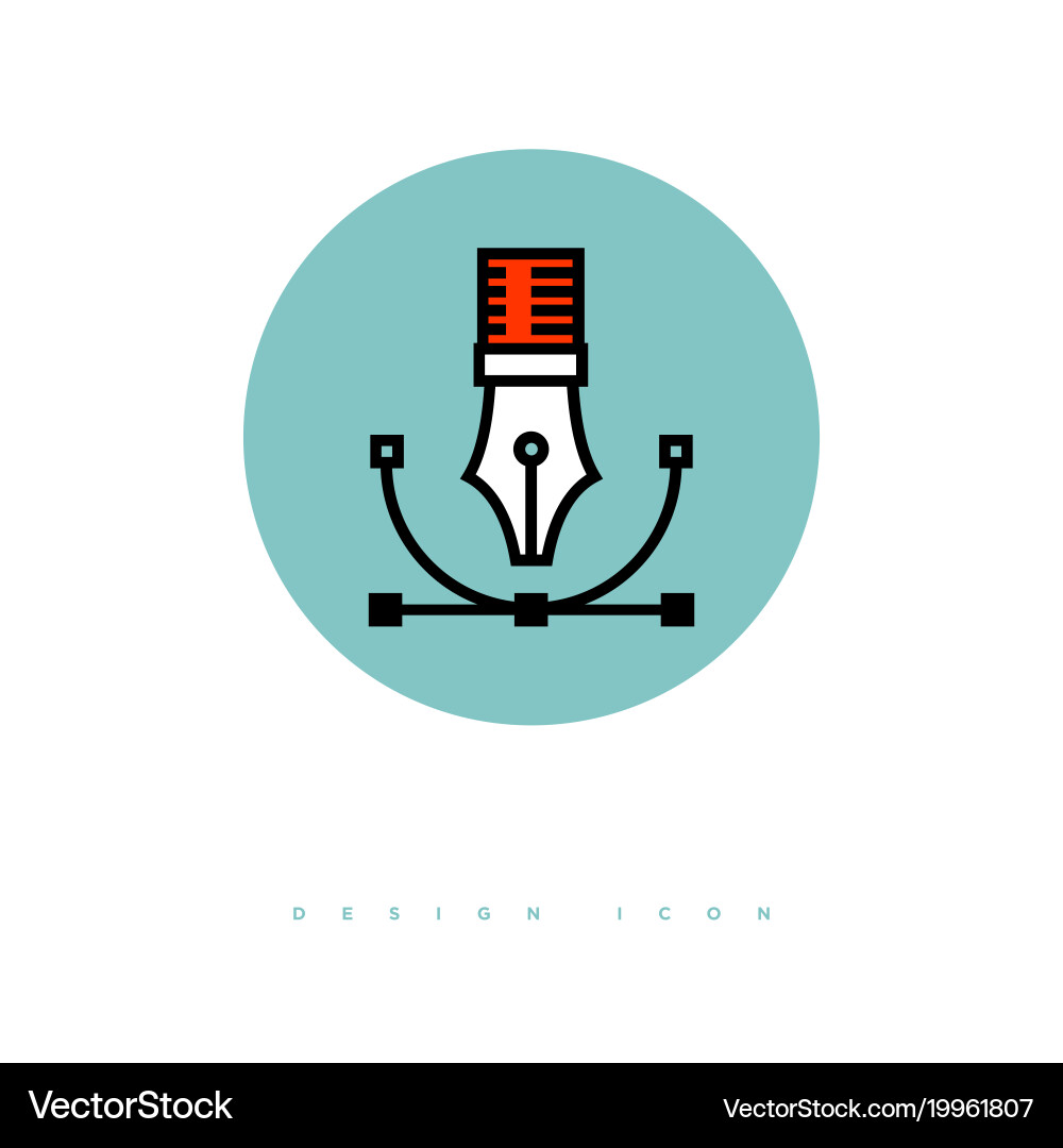 Drafting Tool Icon - Construction & Architecture vector image