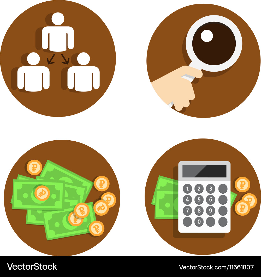 Flat icon for web design vector image