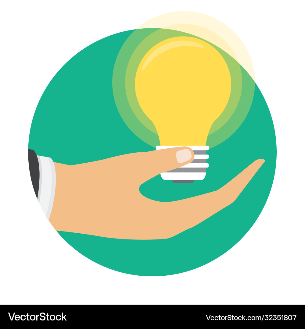 In flat design isolated on background pointing In flat design isolated on background pointing vector image