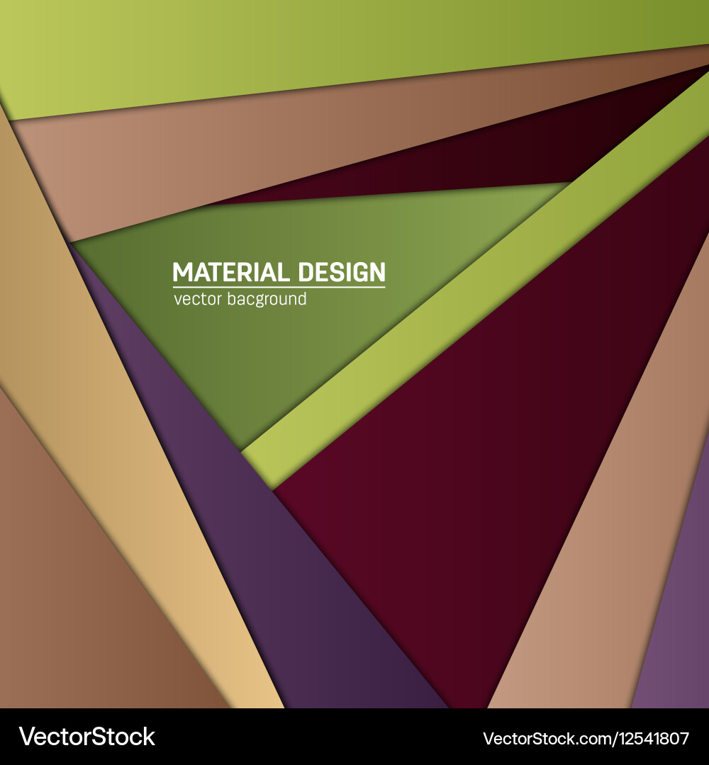 Material design background abstract vector image