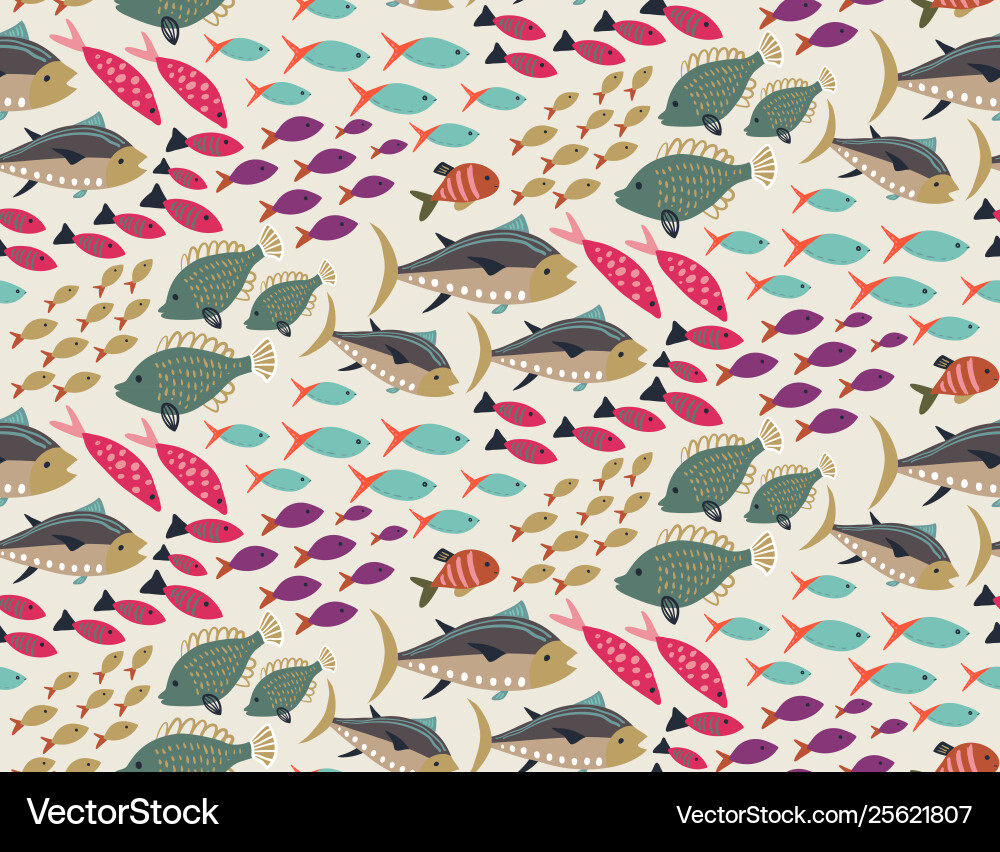 Seamless pattern with different colorful Seamless pattern with different colorful vector image