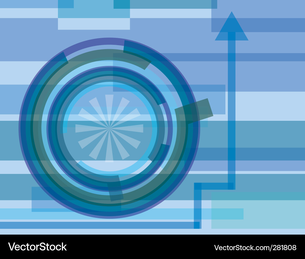 Abstract background of geometric shapes Vector Image