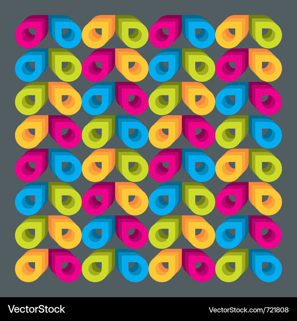 Abstract colorful pattern Vector Image