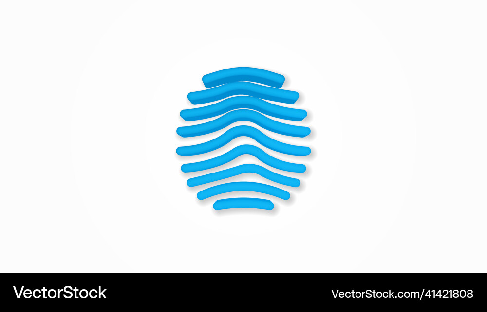Biometric thumbprint finger scan id secure Biometric thumbprint finger scan id secure vector image