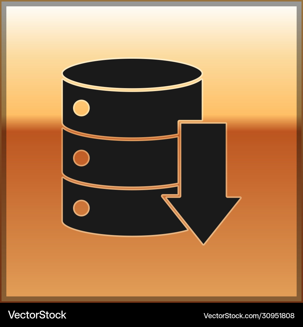 Black server data web hosting icon isolated Black server data web hosting icon isolated Vector Image