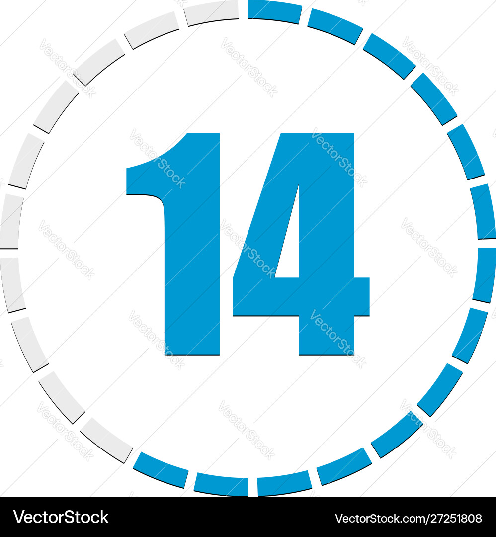 Circular chart graph progress completion step Circular chart graph progress completion step vector image
