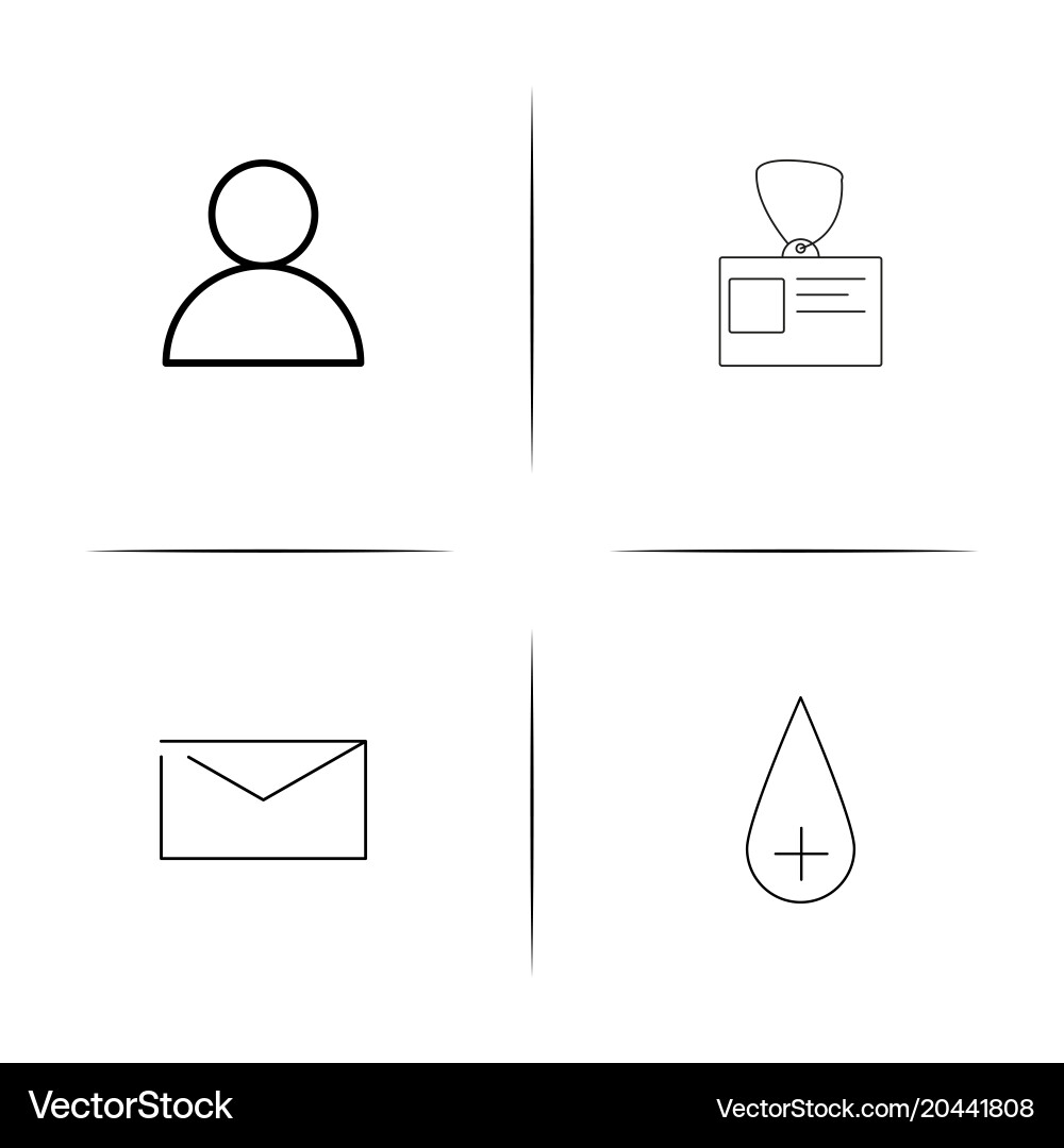Internet technologies simple linear icon vector image