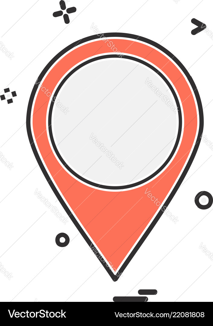 Navigation icon design Navigation icon design Vector Image