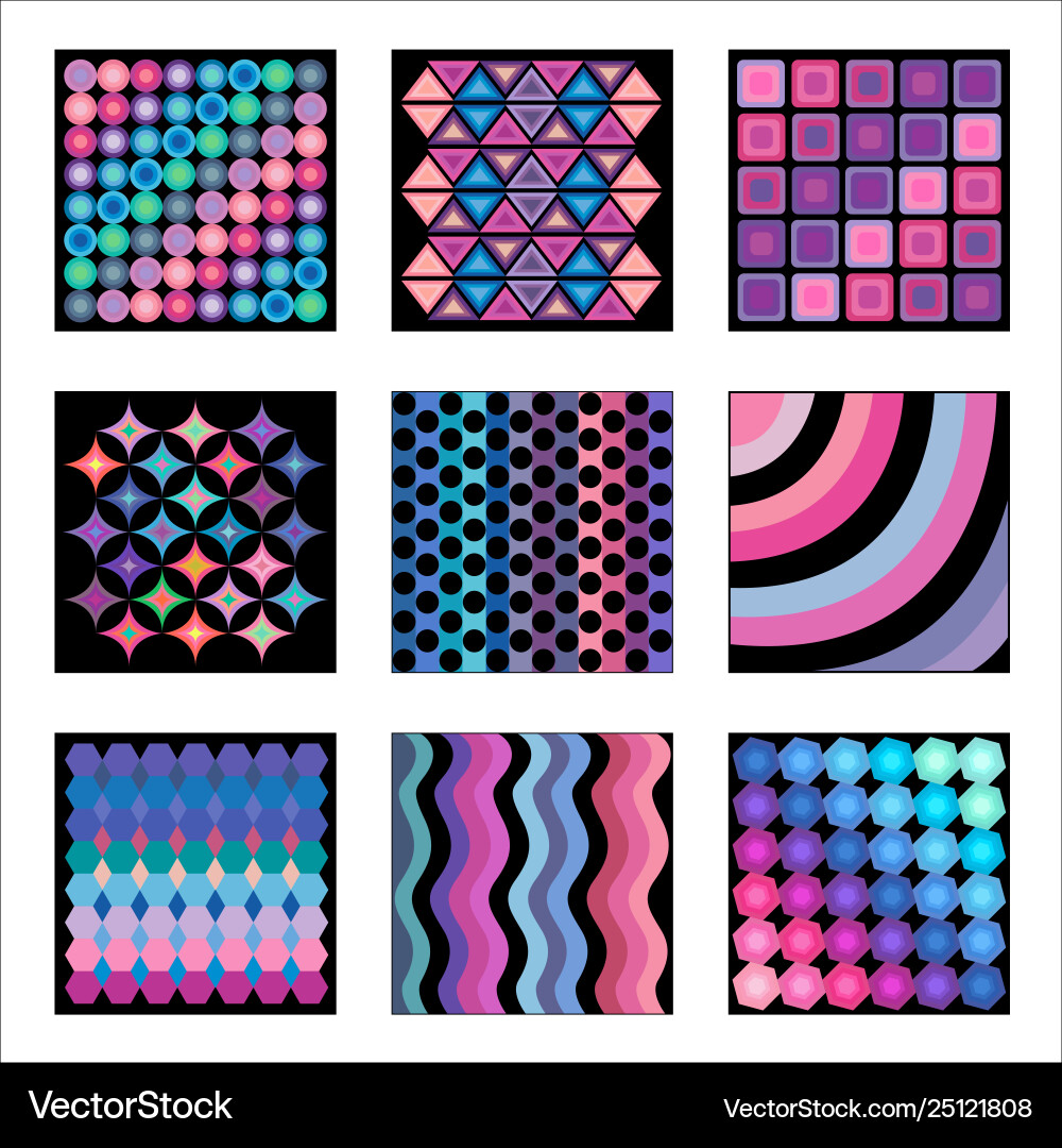 Patterns Vector Image