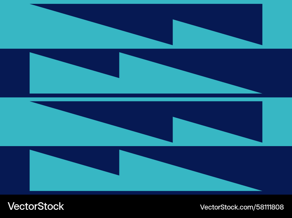 Triangular Green Pattern Vector Image