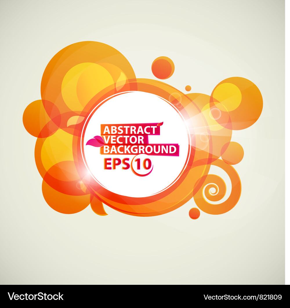 Dynamic Bubble Gradient Background vector image