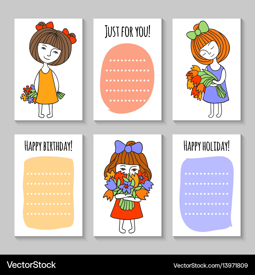 Print templates set Print templates set Vector Image
