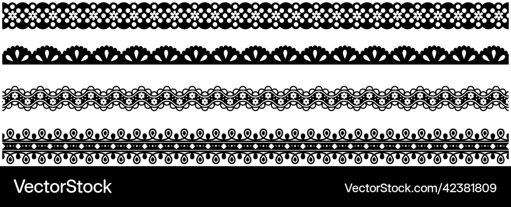 Seamless pattern for creating cards style lace Seamless pattern for creating cards style lace vector image