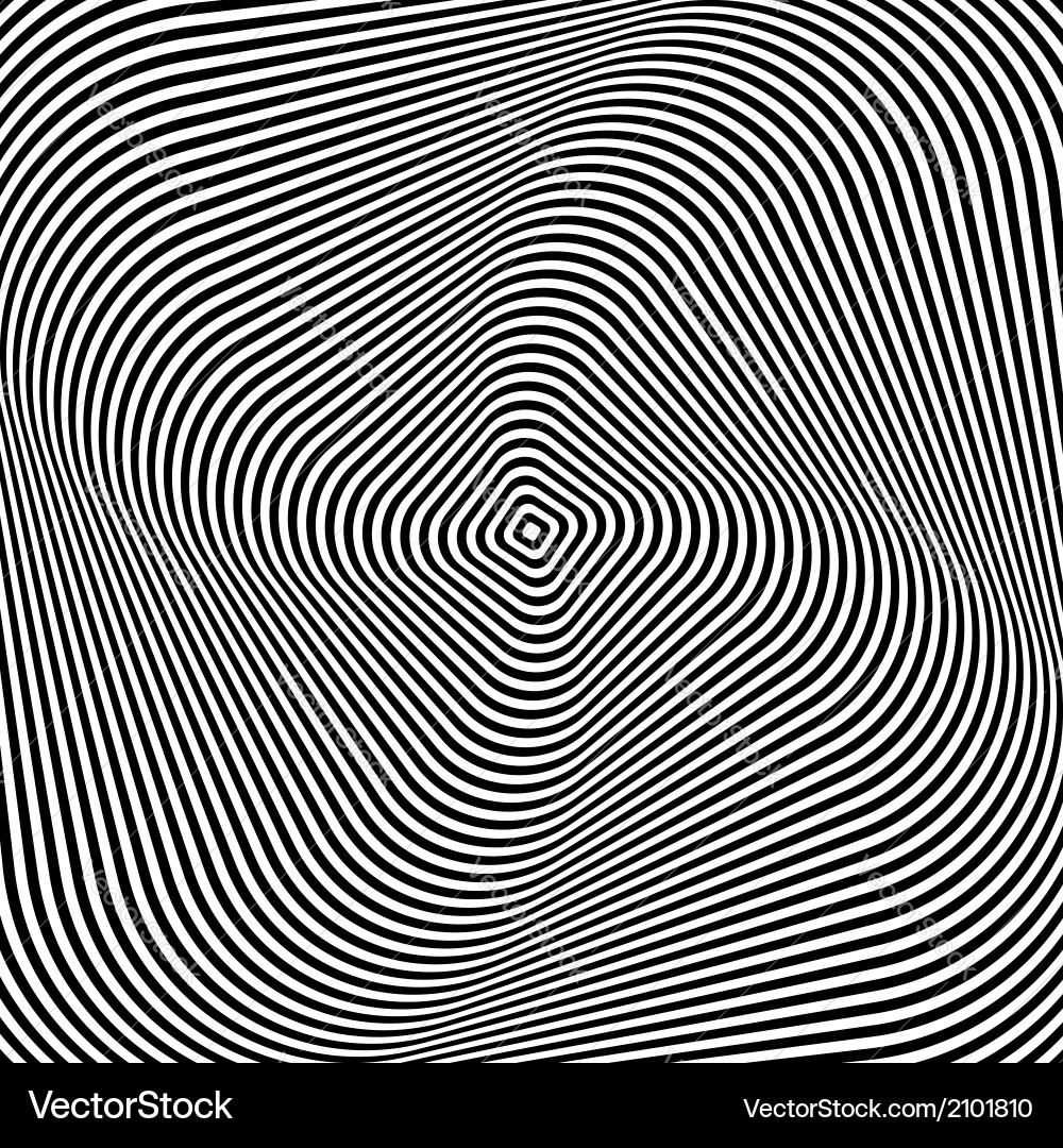 Dynamic Optical Swirl Pattern vector image