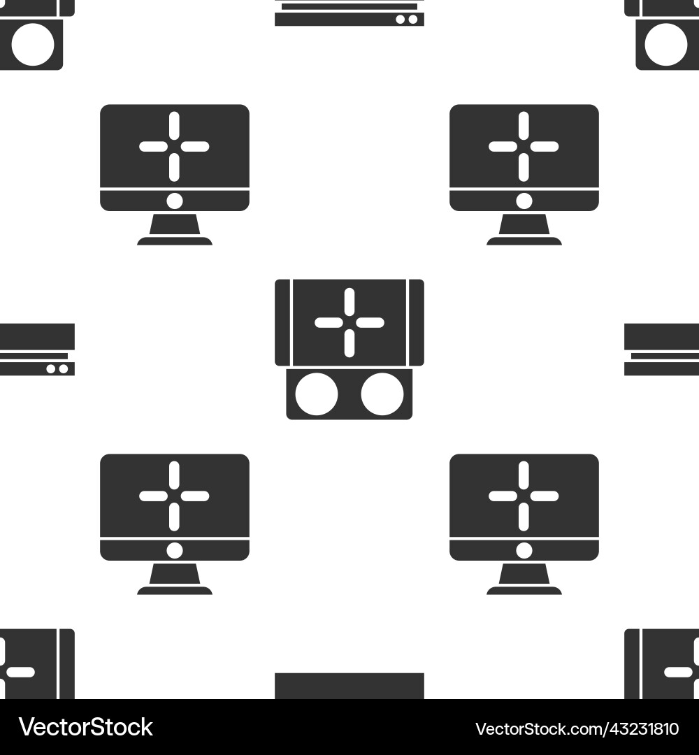 Set video game console portable Set video game console portable vector image