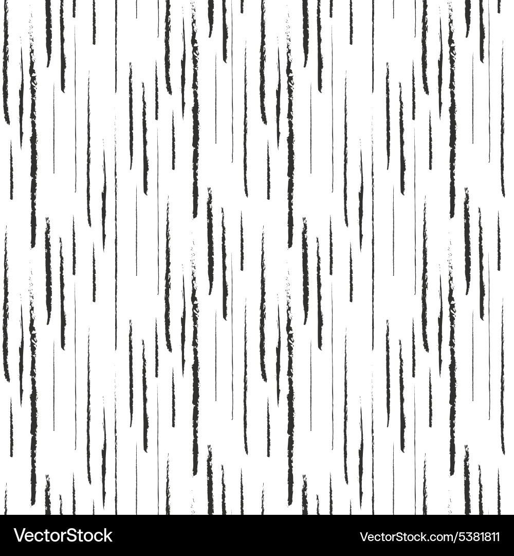 Black Ink Grunge Lines Pattern Vector Image