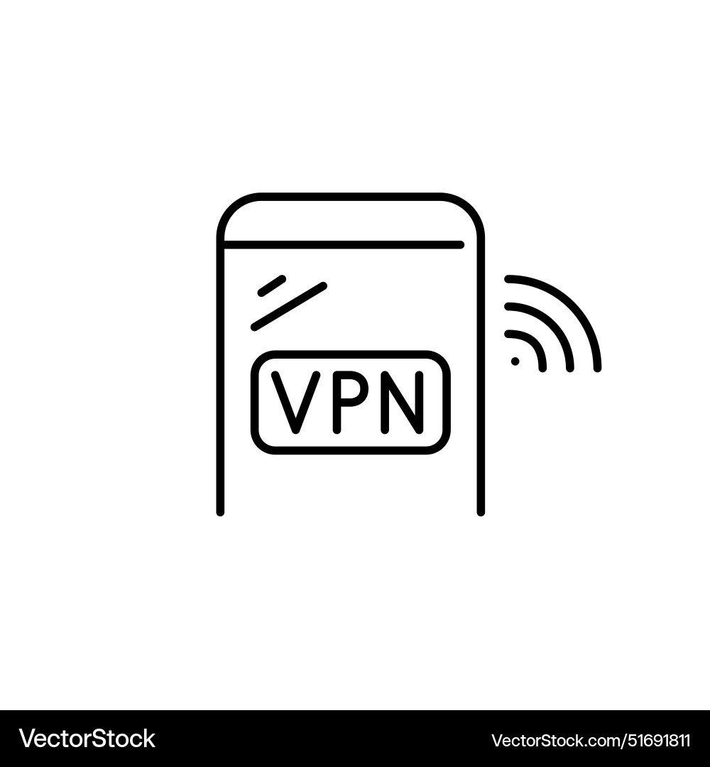 Mobile internet security secure wireless Mobile internet security secure wireless vector image