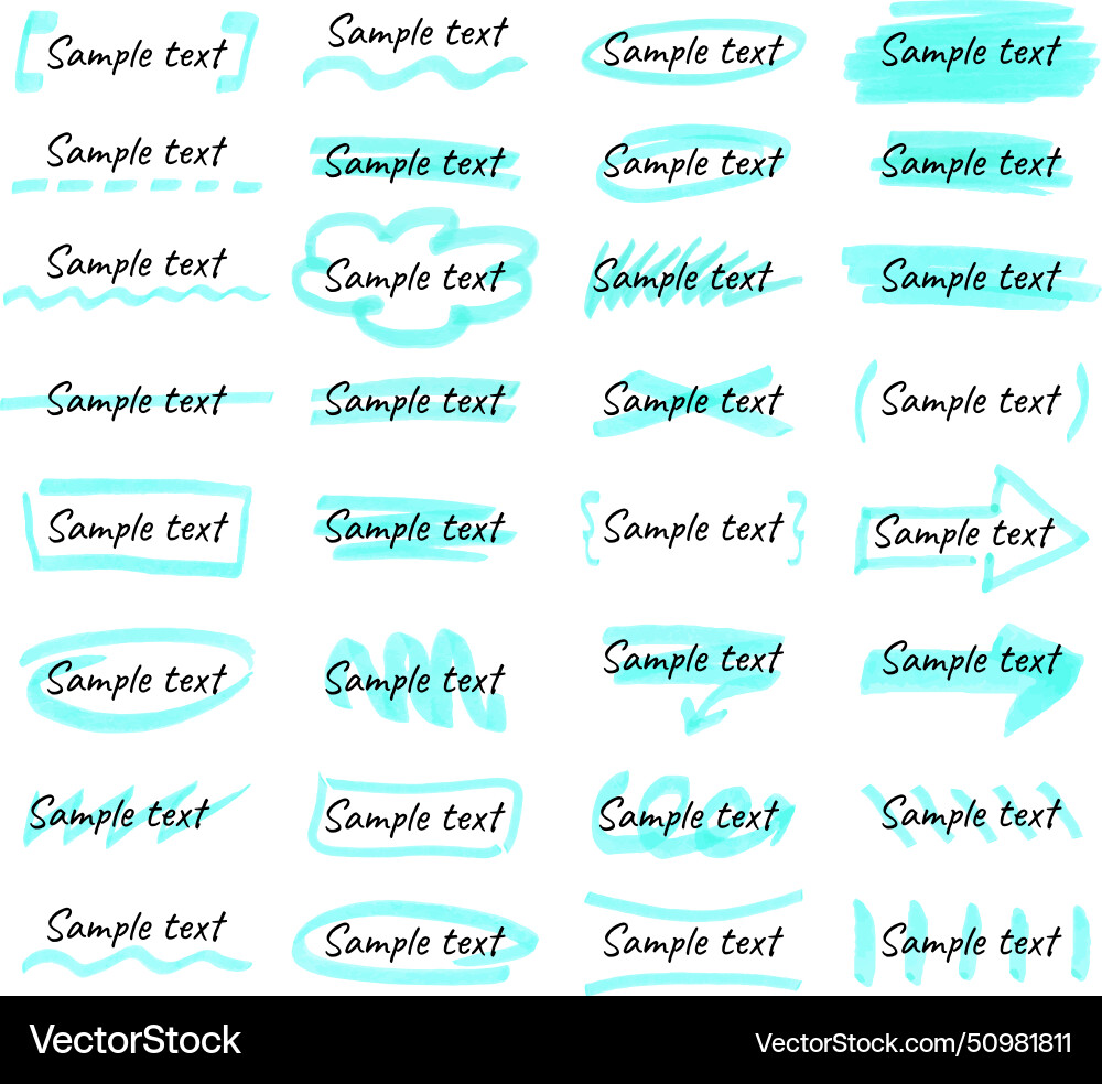 Set of elements for notes Set of elements for notes vector image