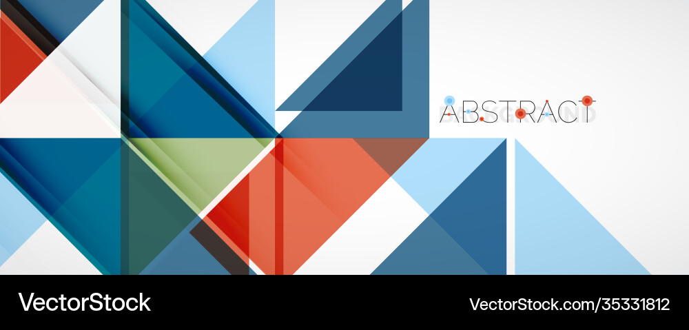 Geometric abstract background techno color Geometric abstract background techno color Vector Image