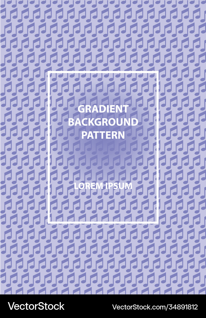 Gradient background modern with colorful style vector image