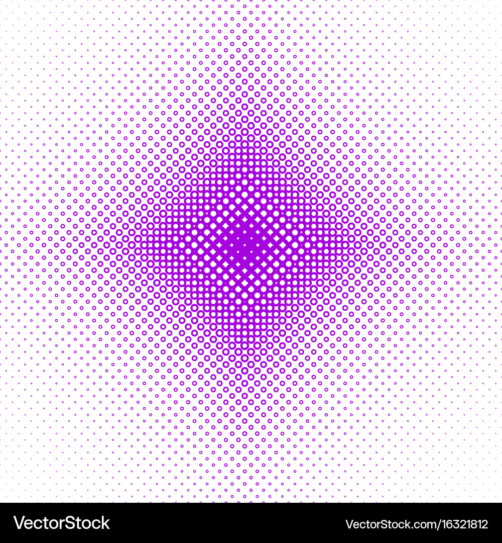 Halftone circle pattern background Vector Image