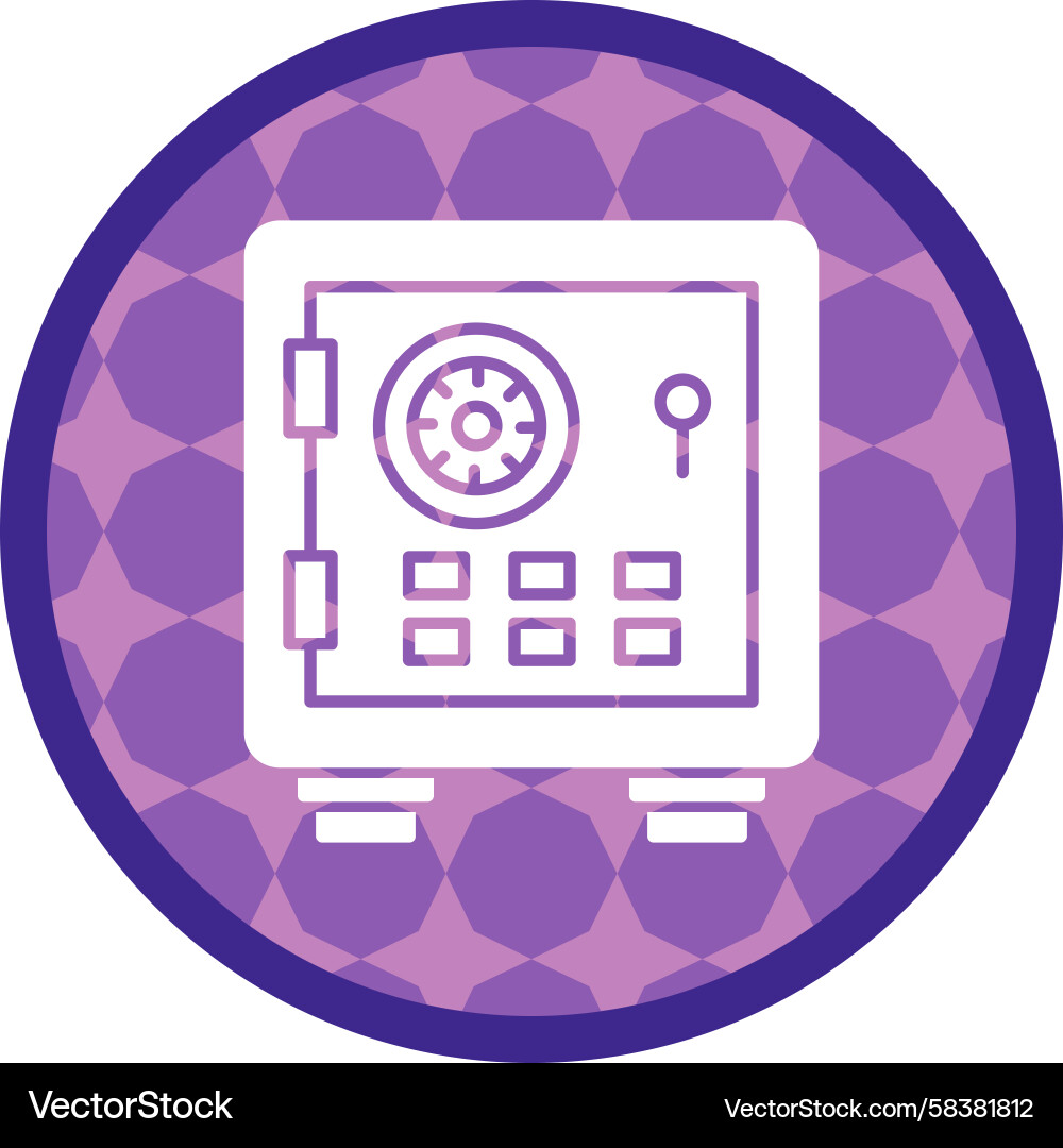 Secure Box Icon Vector Image