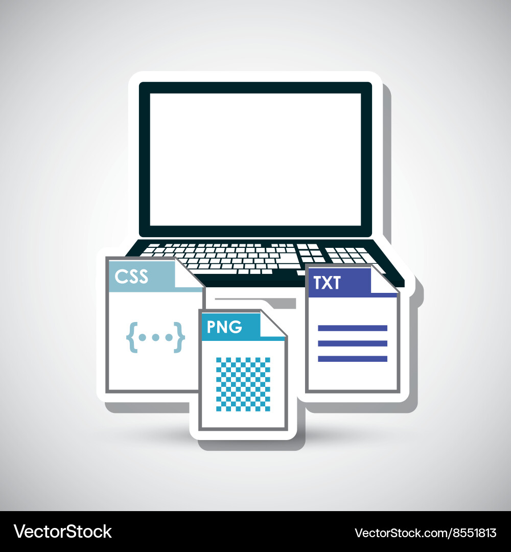 Responsive web design editable vector image