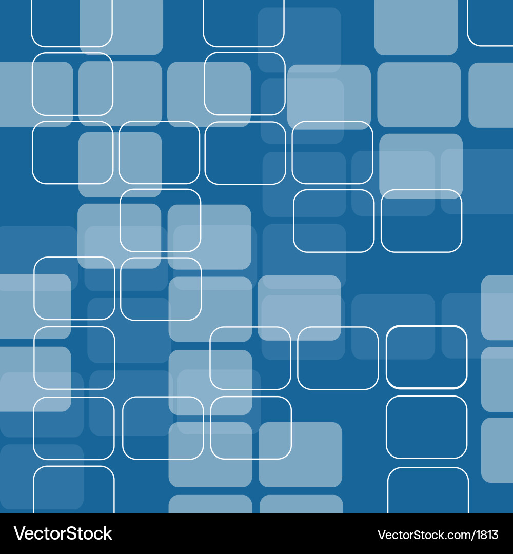 Retro Square Pattern Vector Image