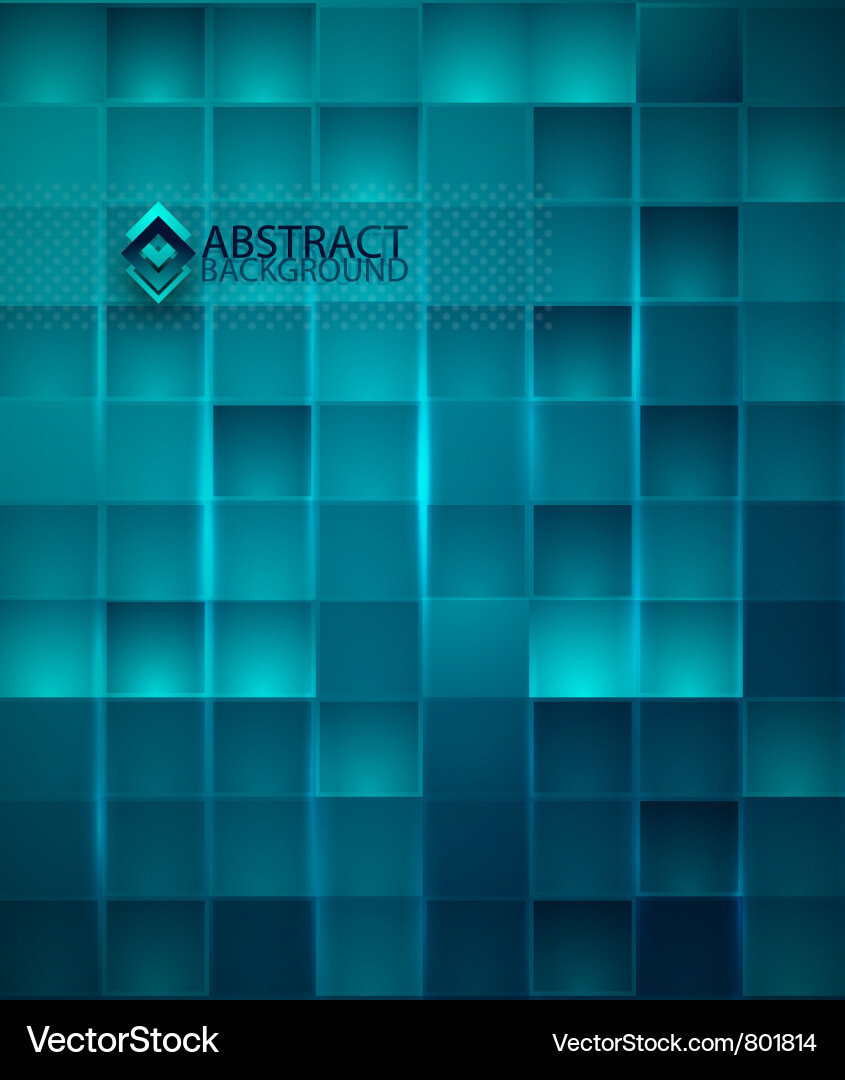 Abstract square background texture vector image