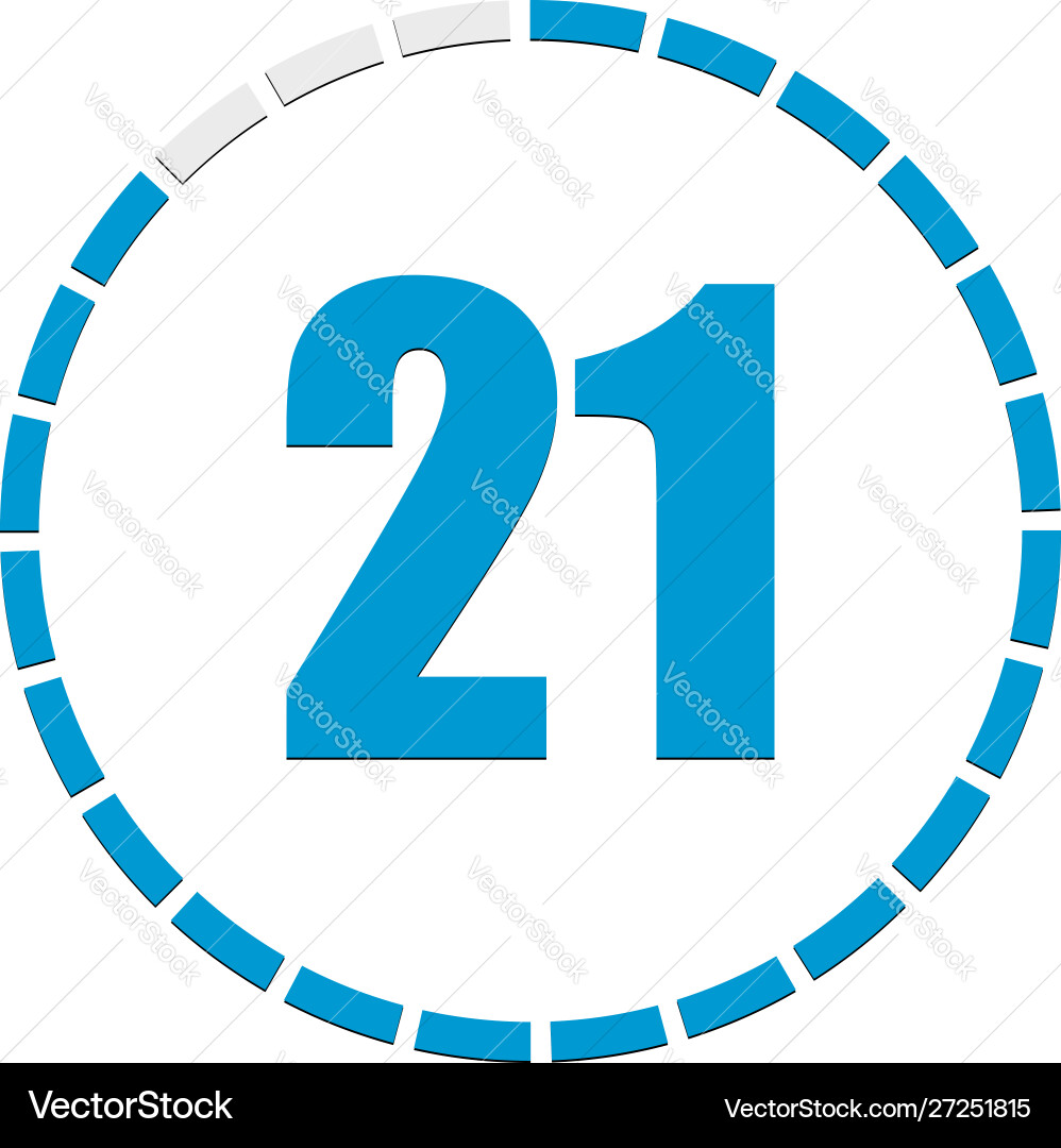1-24 sectioned indicator circular chart graph 1-24 sectioned indicator circular chart graph vector image