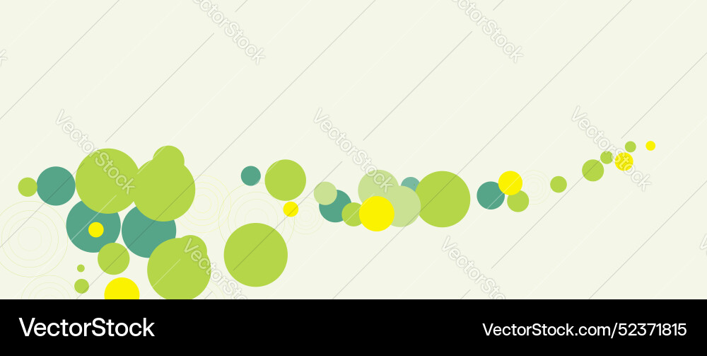 Abstract background with circles vector image